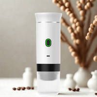 PocketCaffé – Hordozható, vezeték nélküli kávéfőző (fehér)