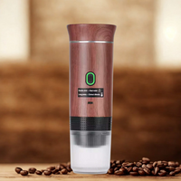 PocketCaffé – Hordozható, vezeték nélküli kávéfőző (barna)