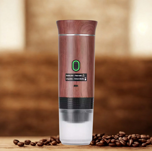 PocketCaffé – Hordozható, vezeték nélküli kávéfőző (barna)