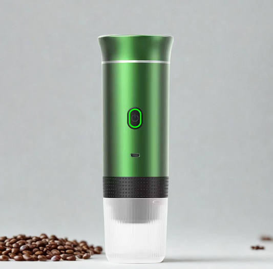 PocketCaffé – Hordozható, vezeték nélküli kávéfőző (zöld)